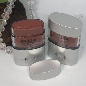 2x Stila Color Push Ups Blush - Nude Flash - .28 oz Full Size - New*